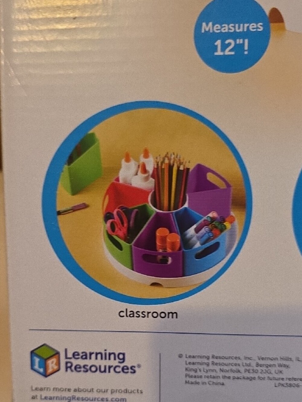 Learning Resources Create-a-Space Storage Center - Multicolor-12 Inches Across - Picture 3 of 10